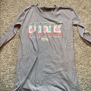 PINK Christmas Sleep Shirt